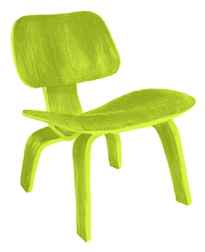 Empty chair marked Marketing